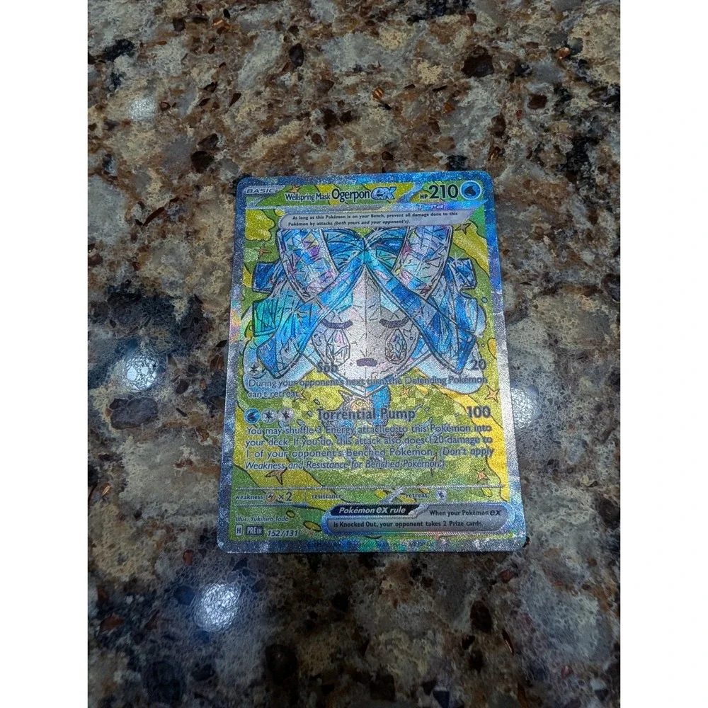 Wellspring Mask Ogerpon ex - 152/131 152/131 SV: Prismatic Evolutions Pokemon NM